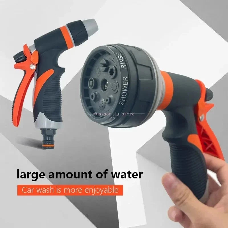Hoselock Multi Spray Gun Garden Water Flowers Watering With 8 Spray Patterns