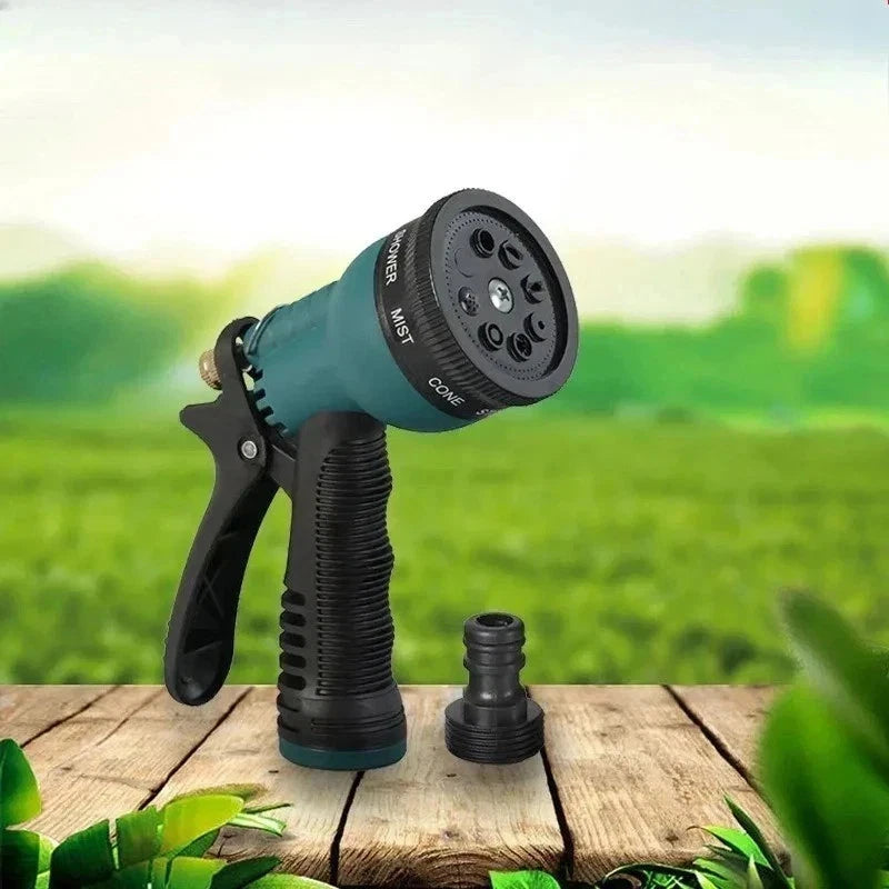 Hoselock Multi Spray Gun Garden Water Flowers Watering With 8 Spray Patterns